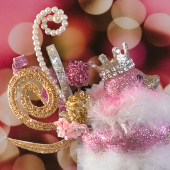 Pink Christmas Headband, Ugly Sweater Contest, University of Oregon Ducks - Picture 13 of 15